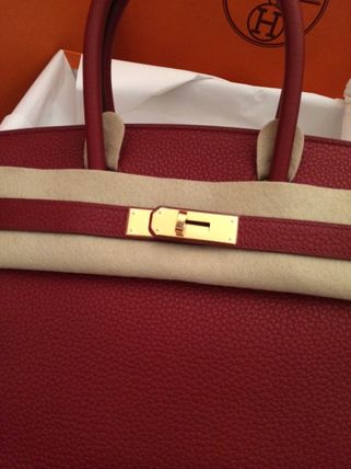 HERMES★【入手不可能で絶対欲しい】エルメス バーキン コピー ルージュガランス30 6060720